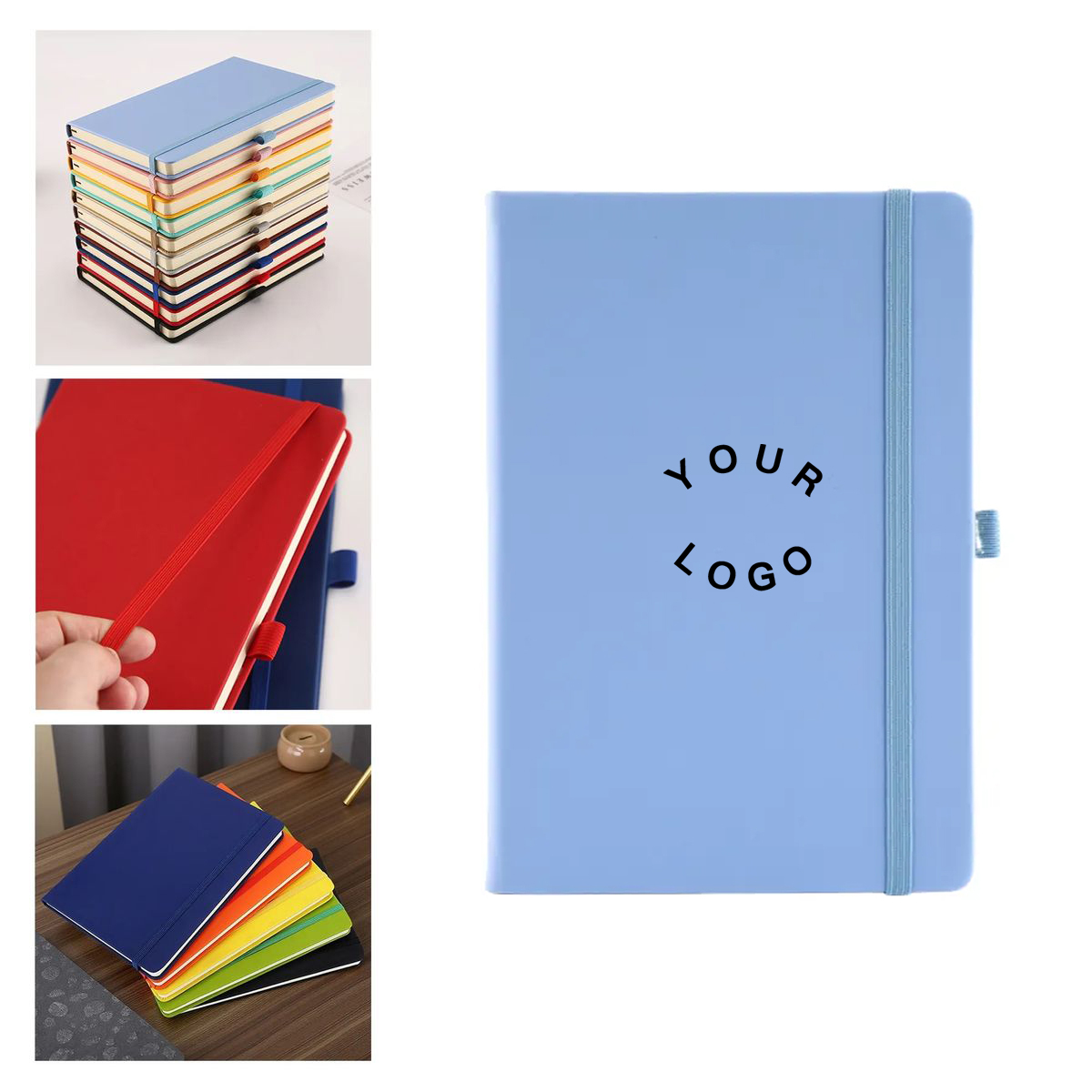 Ruled A5 Notebook with Pen Loop for Daily Writing 5