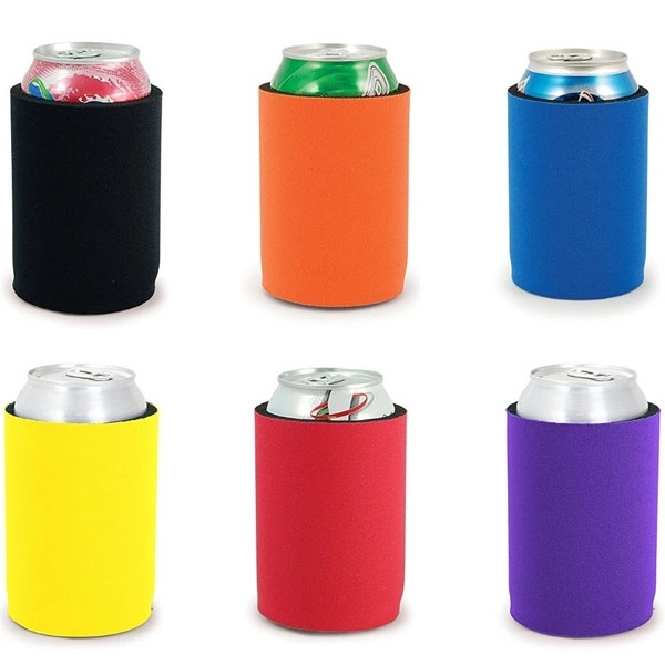 Deluxe Neoprene Can Cooler, custom koozie with logo imprint 4