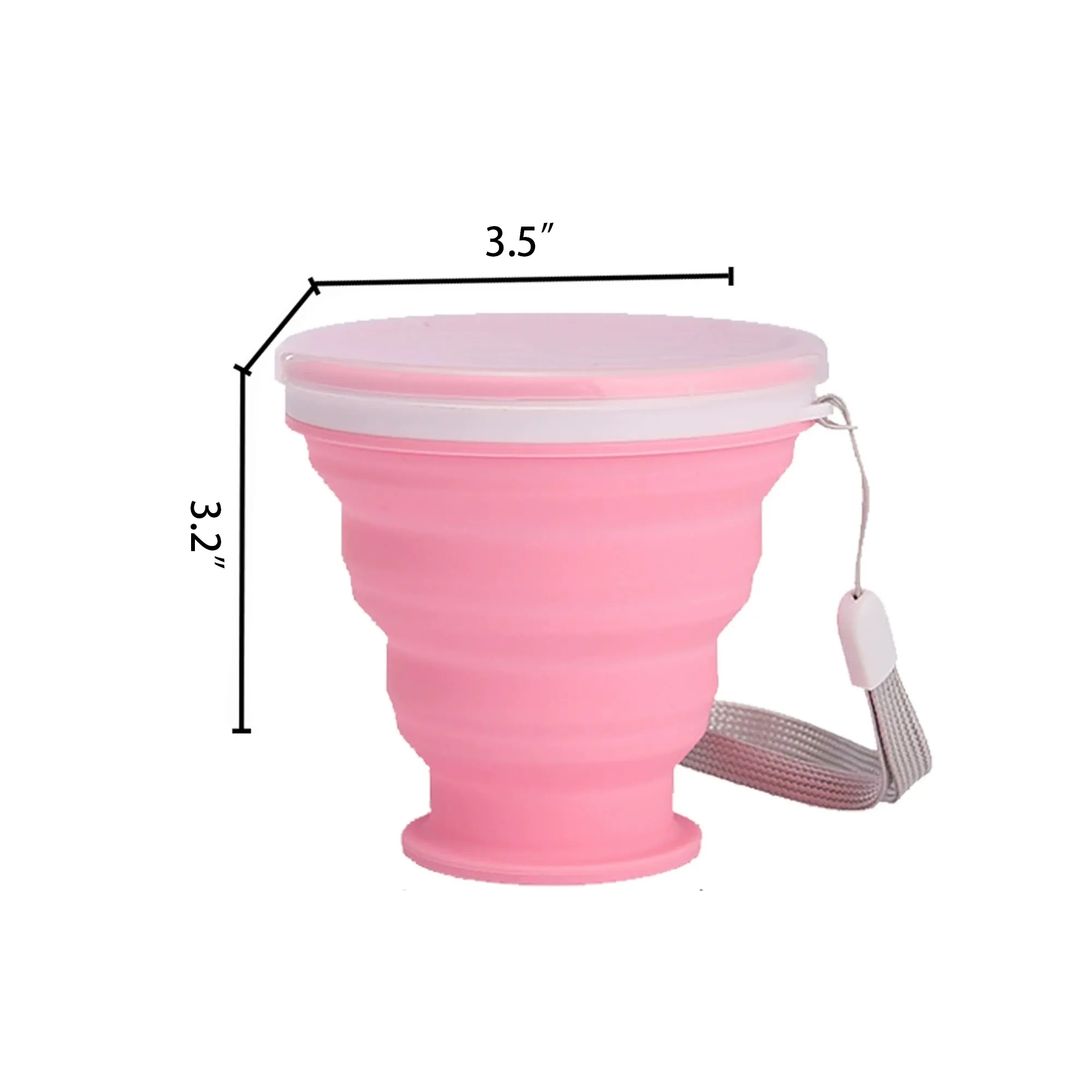 Foldable Silicone Travel Cup 3
