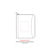 FSC® Mix Renaissance Jr. Zippered Padfolio 15