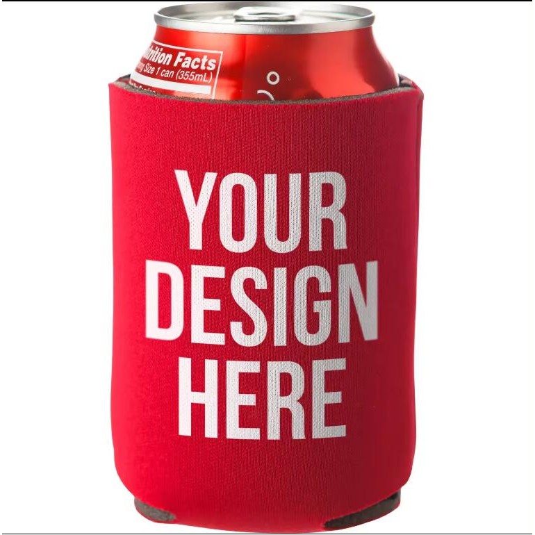 Can Cooler Holder, custom koozie with logo imprint 2