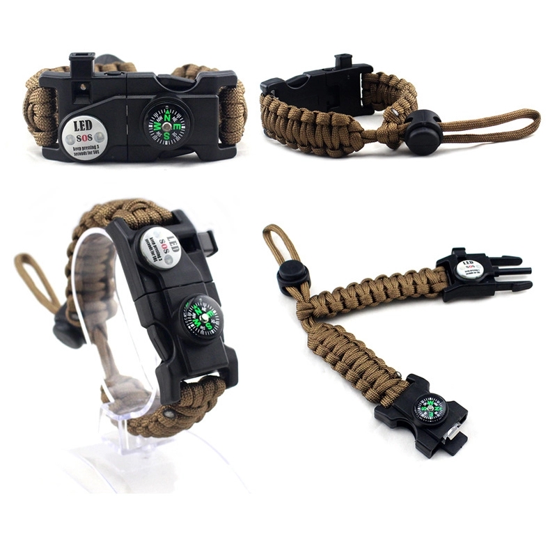 20 in 1 Outdoor Survival Paracord Bracelet 10