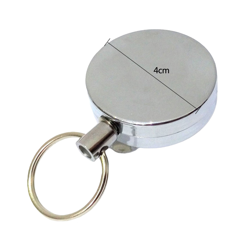 Round Shaped Metal Keychain 4