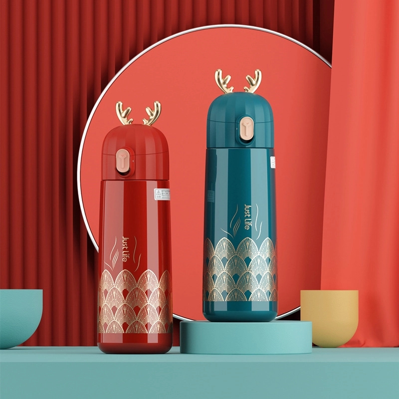 Antlers Stainless Steel Vacuum Insulated Water Bottle 2