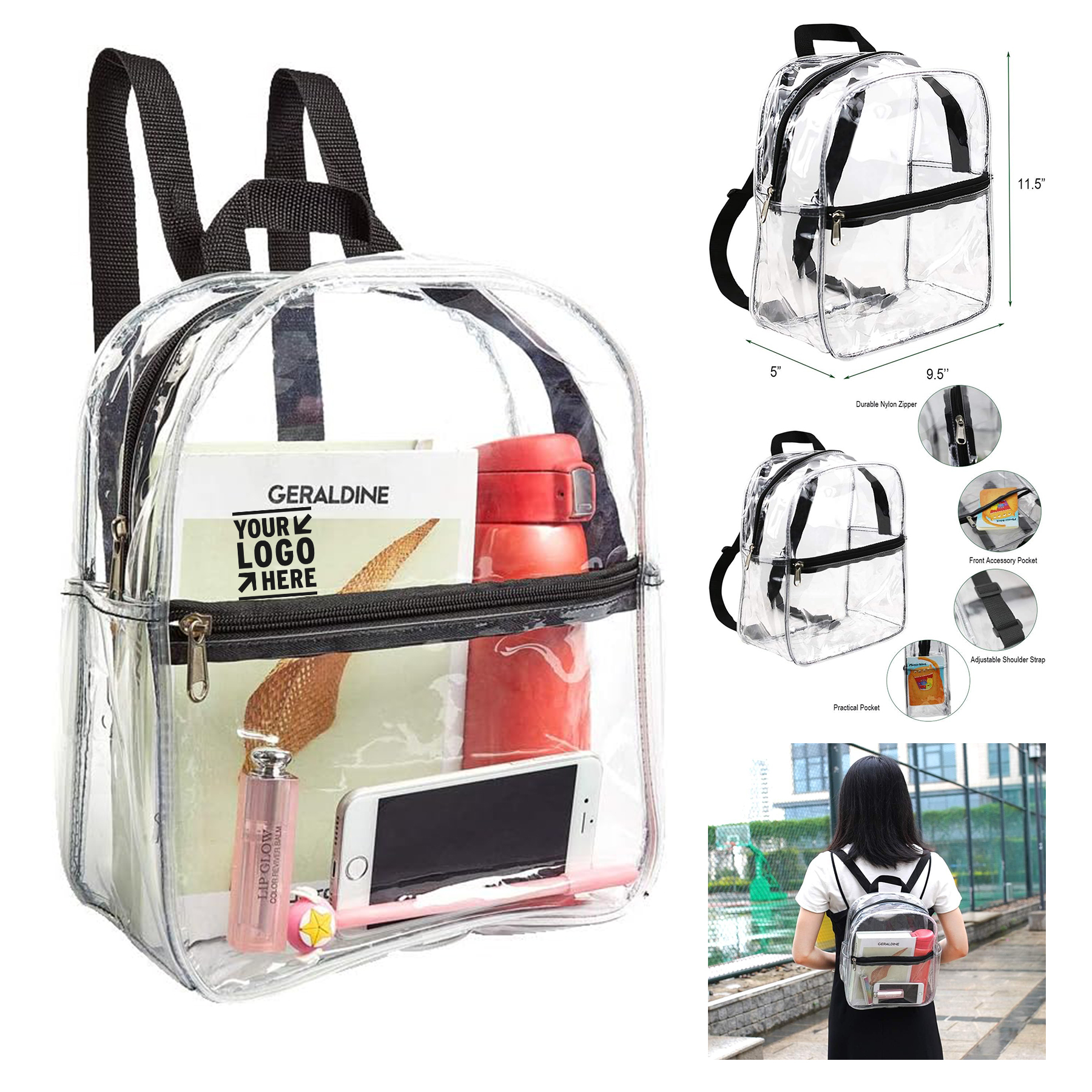 Clear Mini Backpack