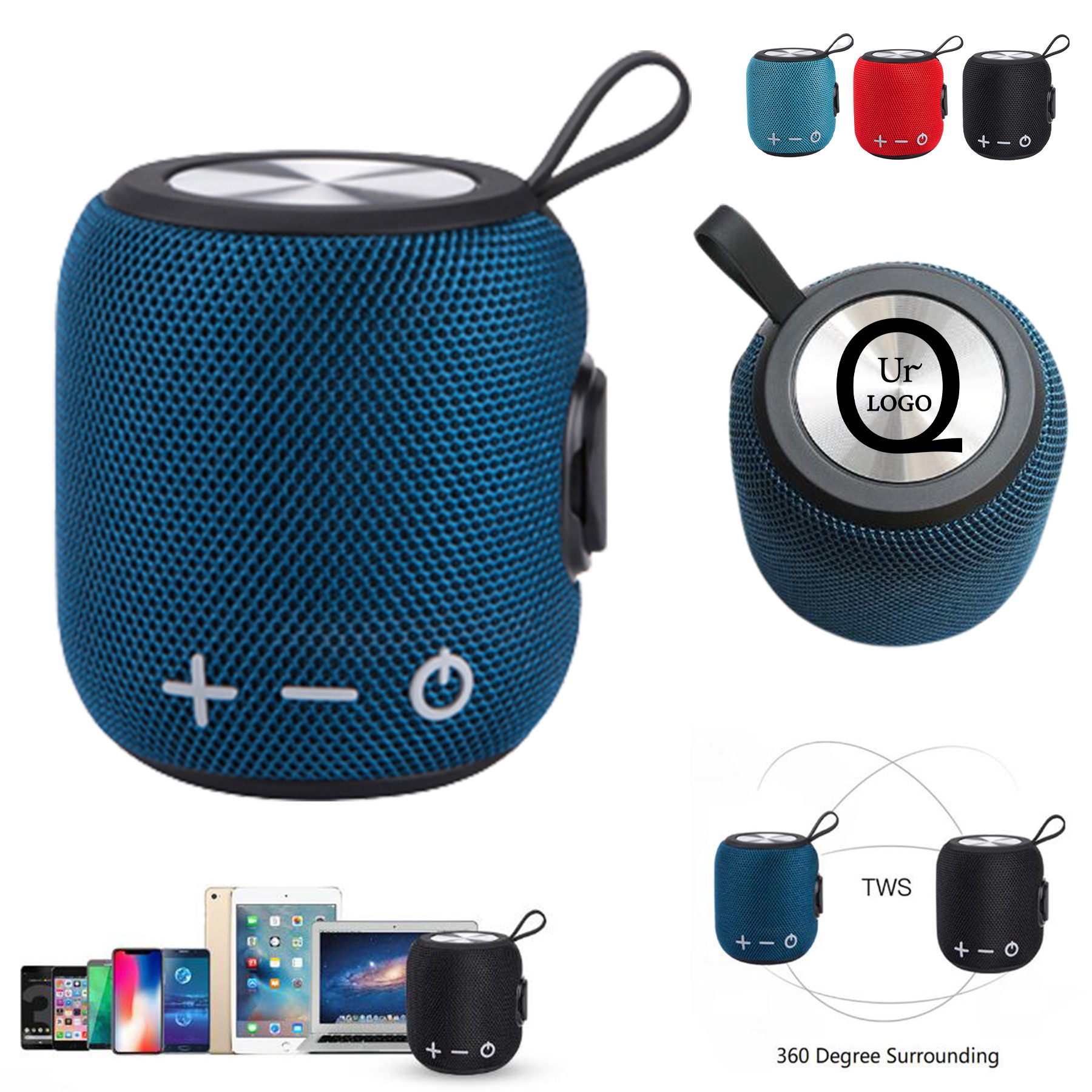 Outdoor Waterproof Portable Wireless Speaker 1