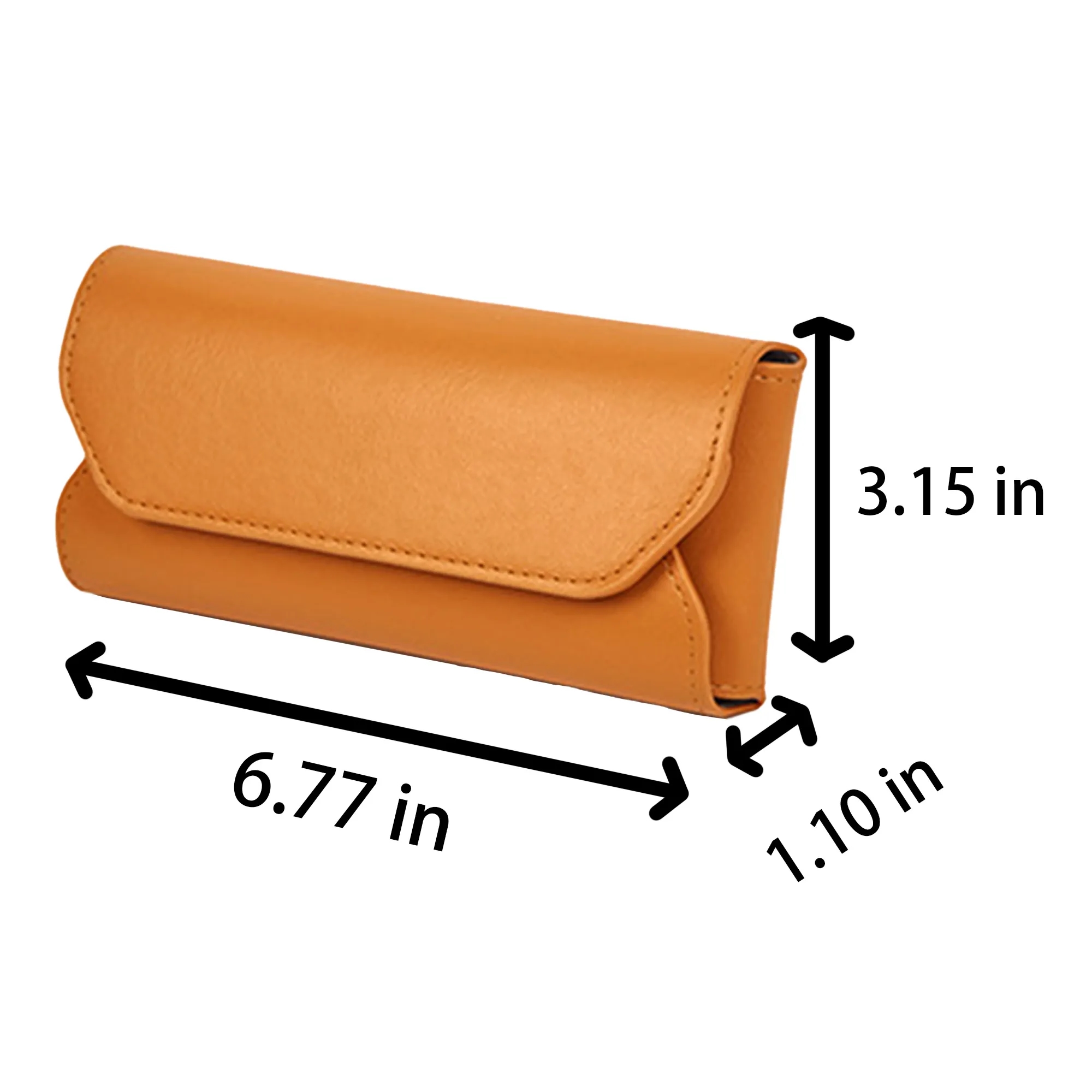 Classic Solid Color PU Sunglasses Case 5