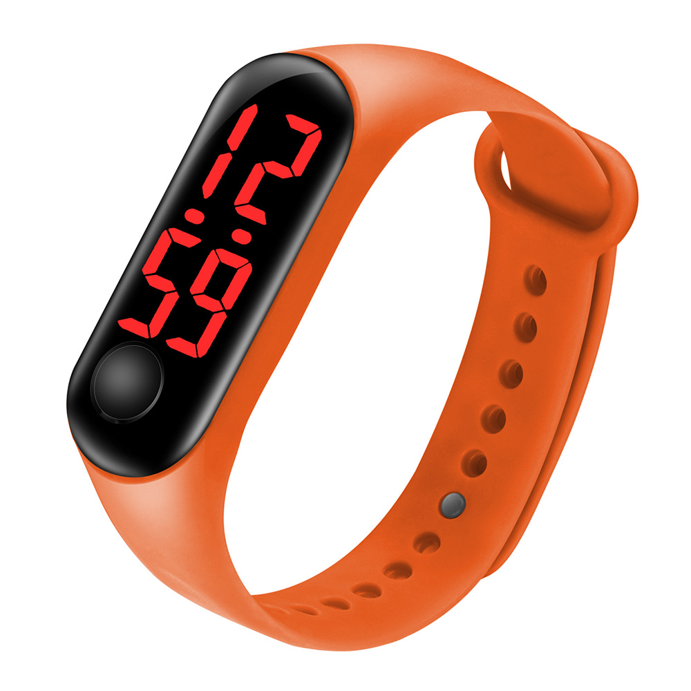 Kids LED silicone electronic watch 4