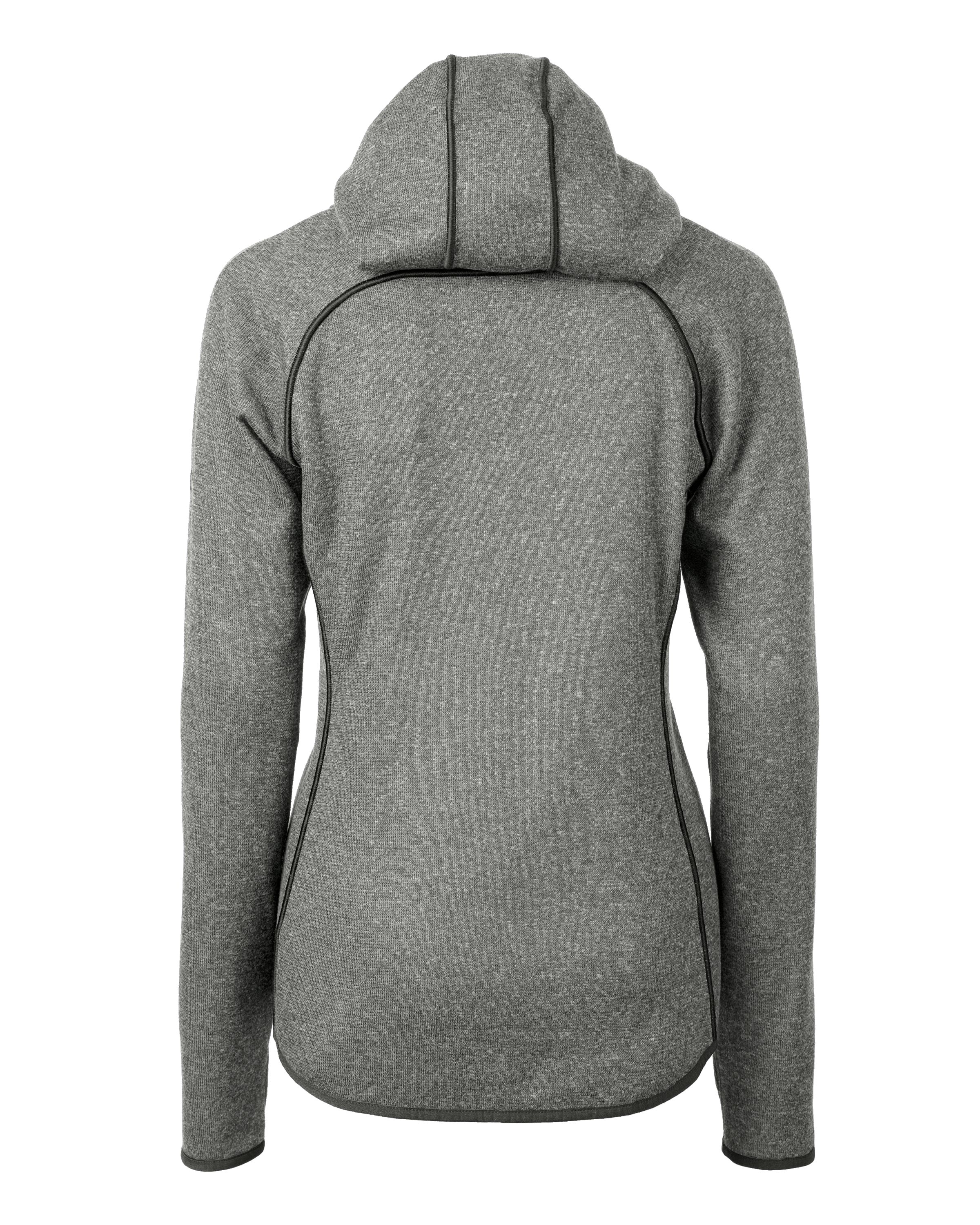 Cutter & Buck Mainsail Sweater-Knit Womens Full Zip Hooded Jacket 33