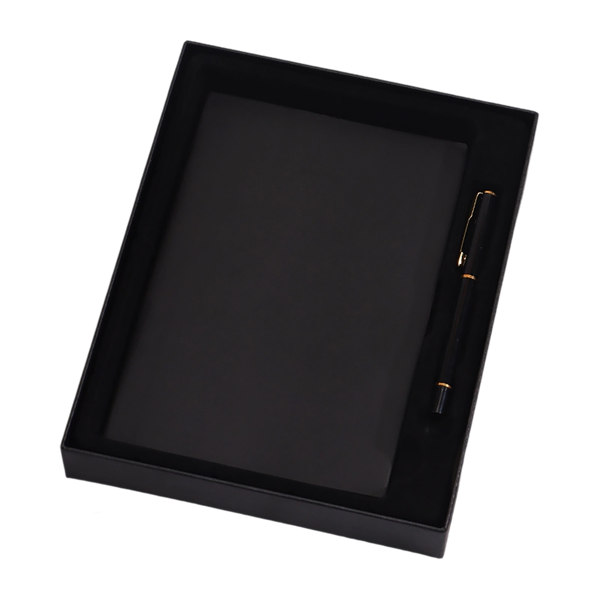 Faux Leather Journal With Pen Gift Set 8.3" By 5.7" 3
