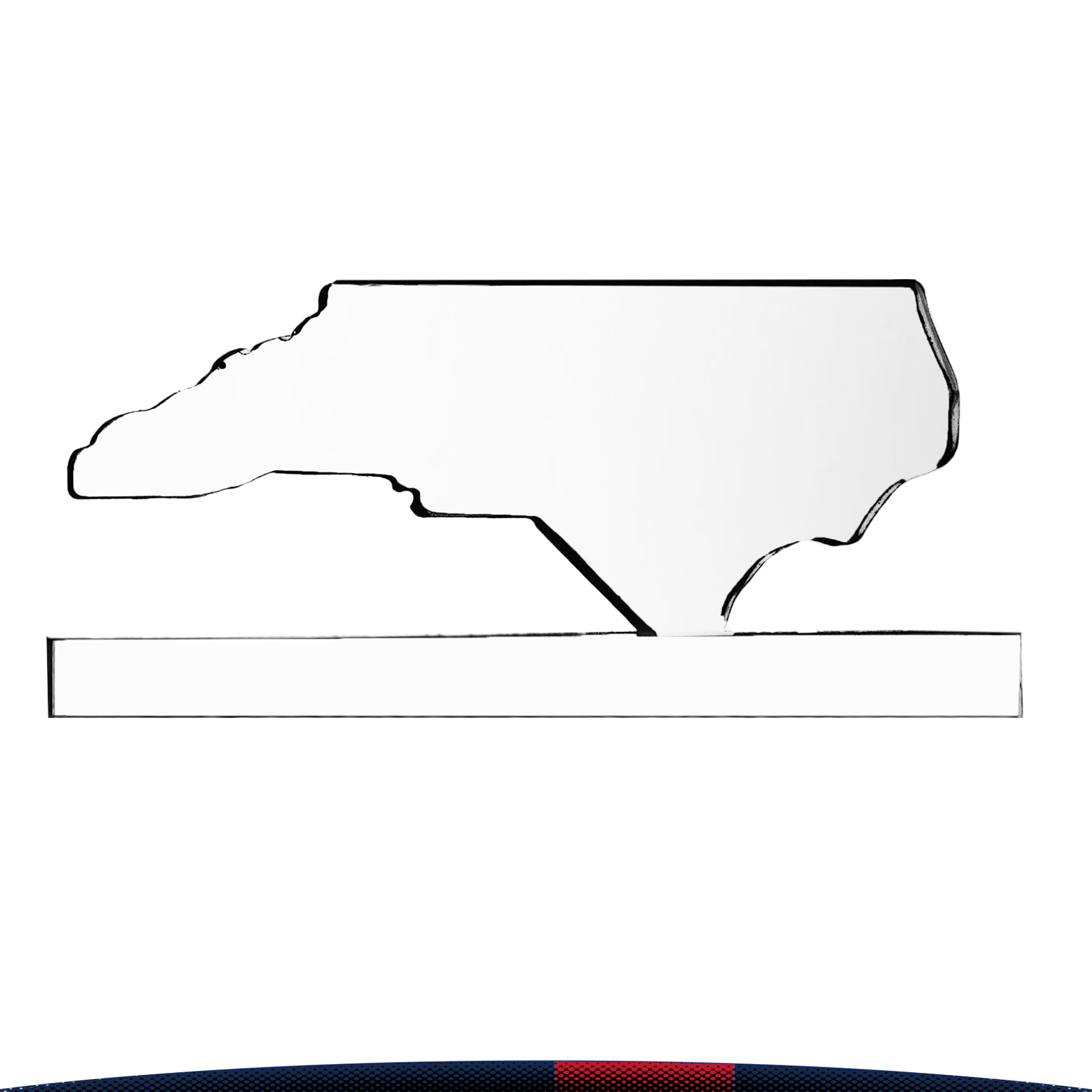 Qurny North Carolina Crystal Award 5