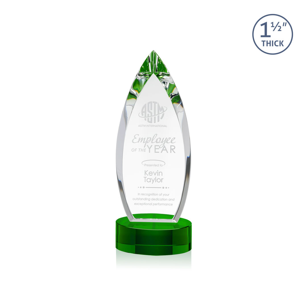 Fortier Award on Base - Green 10