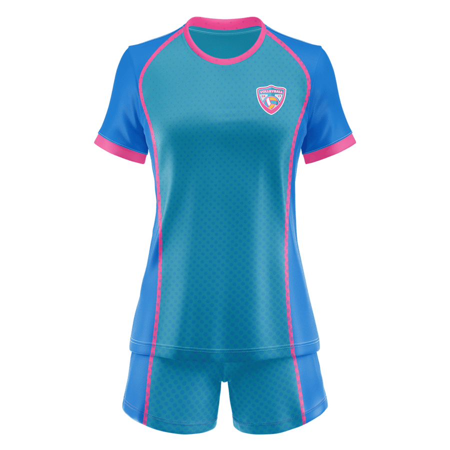 Women's Premium Sublimation Volleyball Set - Poly Interlock 2