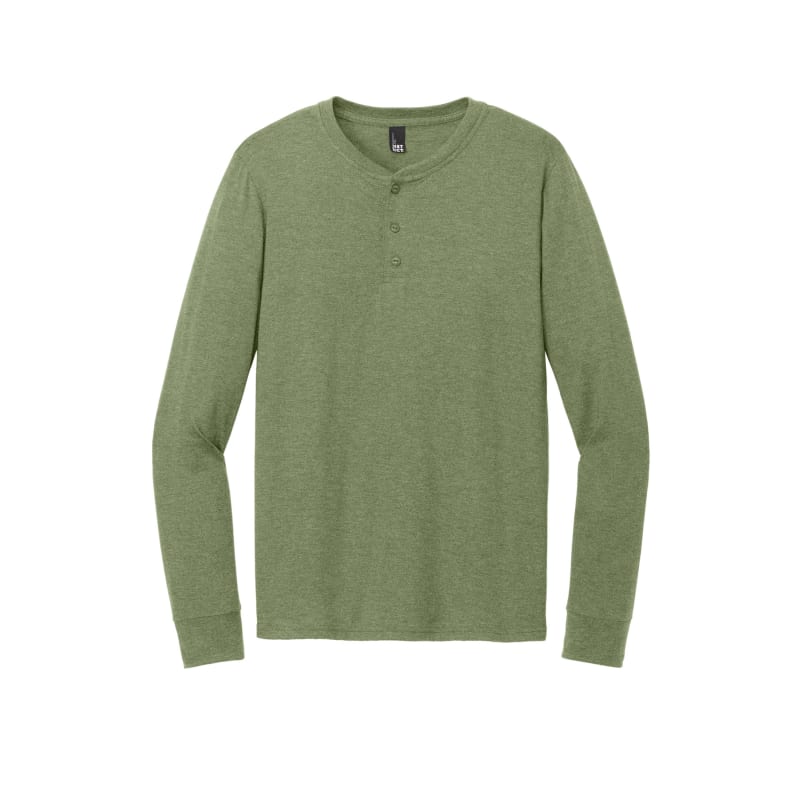 District Perfect Tri Long Sleeve Henley 14