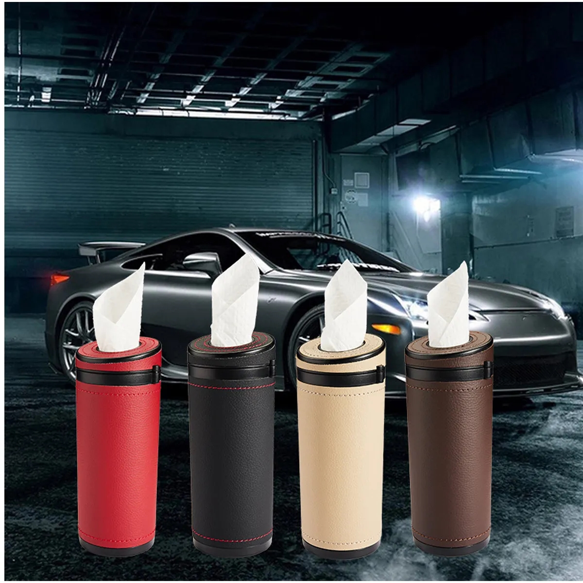Multifunctional Car Tissue Box Paper 4
