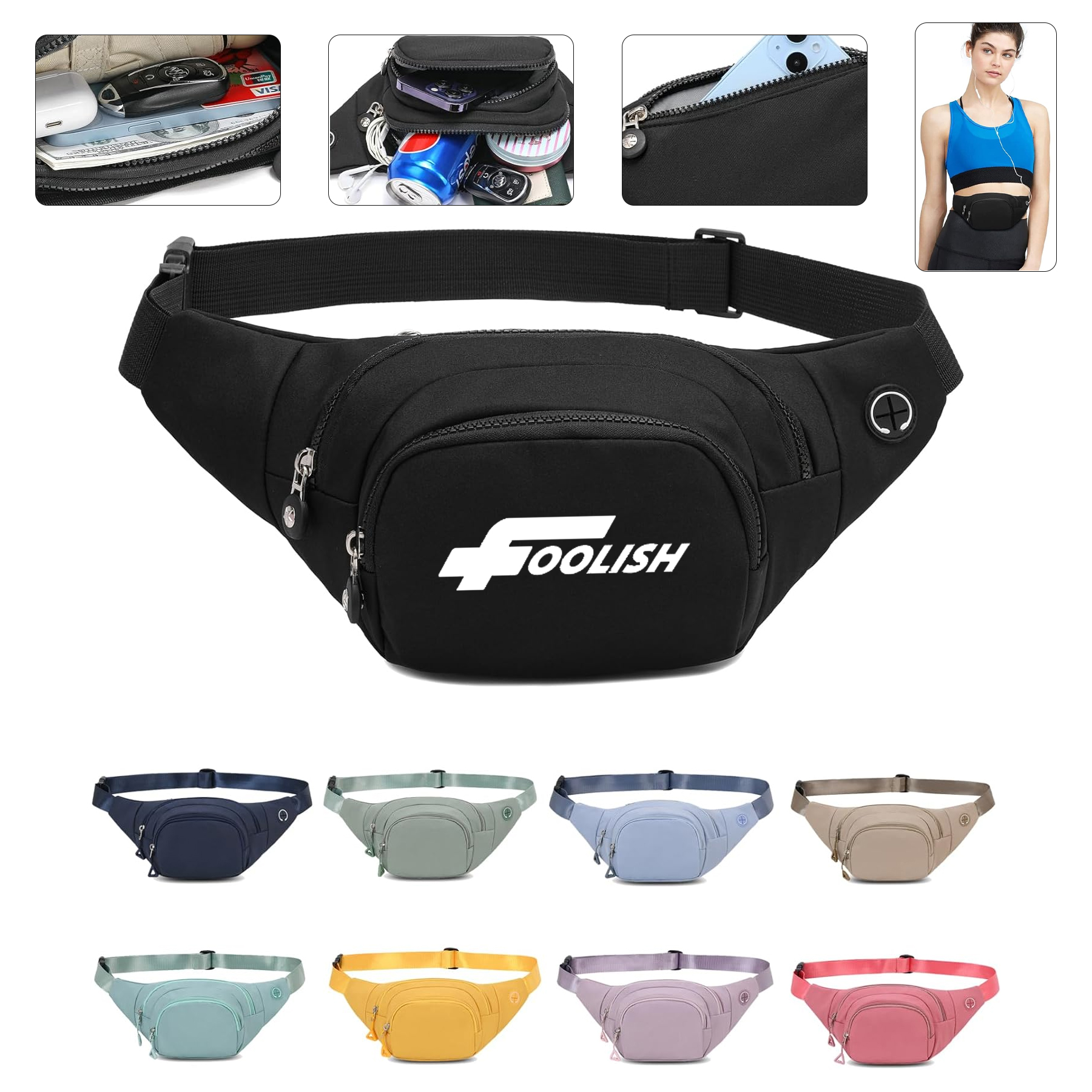 Nylon Belt Bag 2