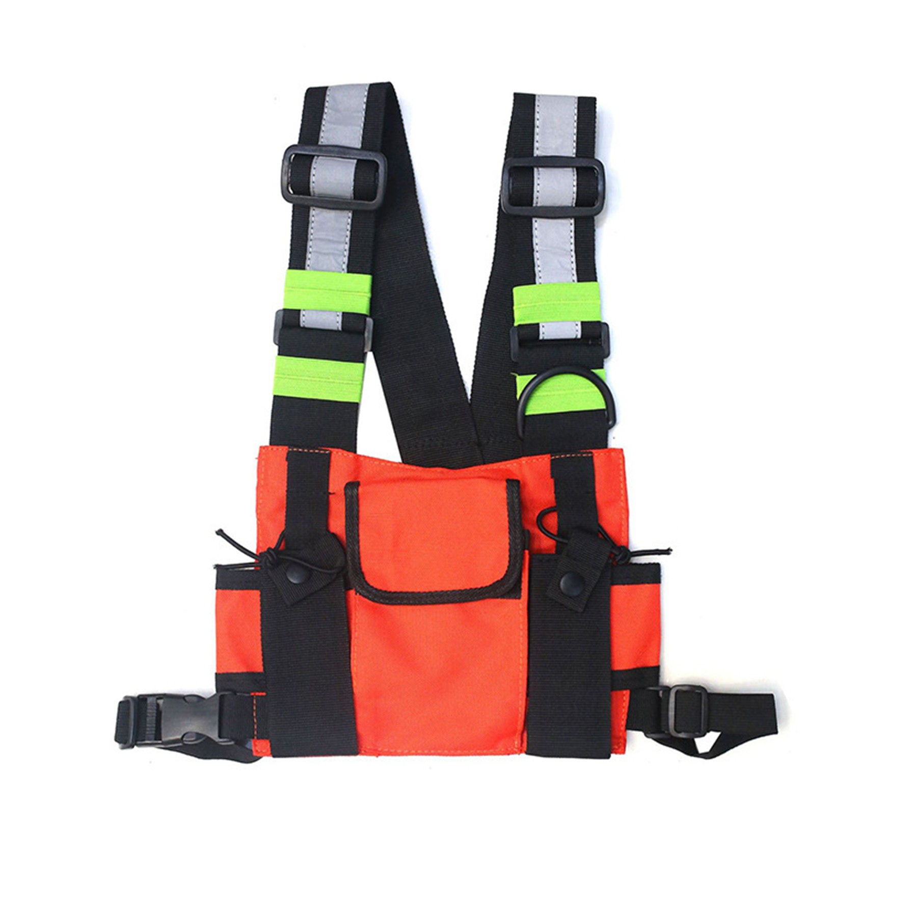 Reflective High Visibility Chest Vest Bag 5