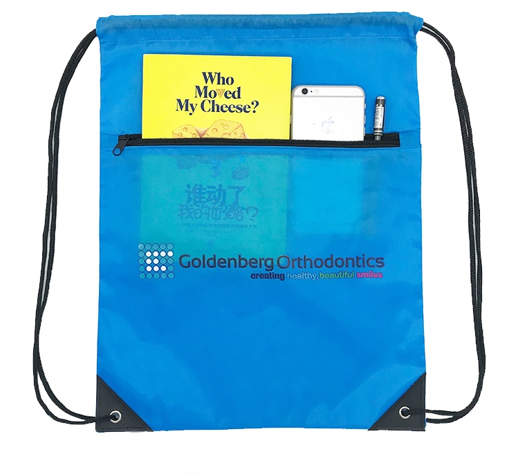 Double Compartment Drawstring Backpack 4