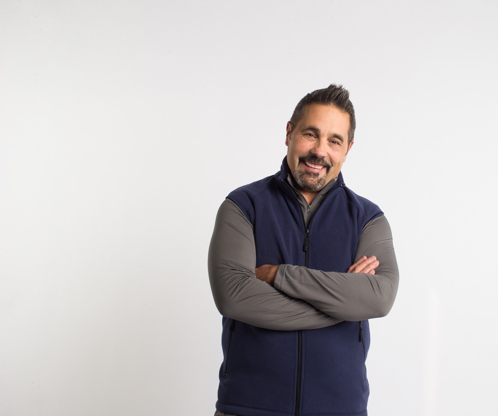 Clique Summit Performance Fleece Mens Full Zip Vest 20