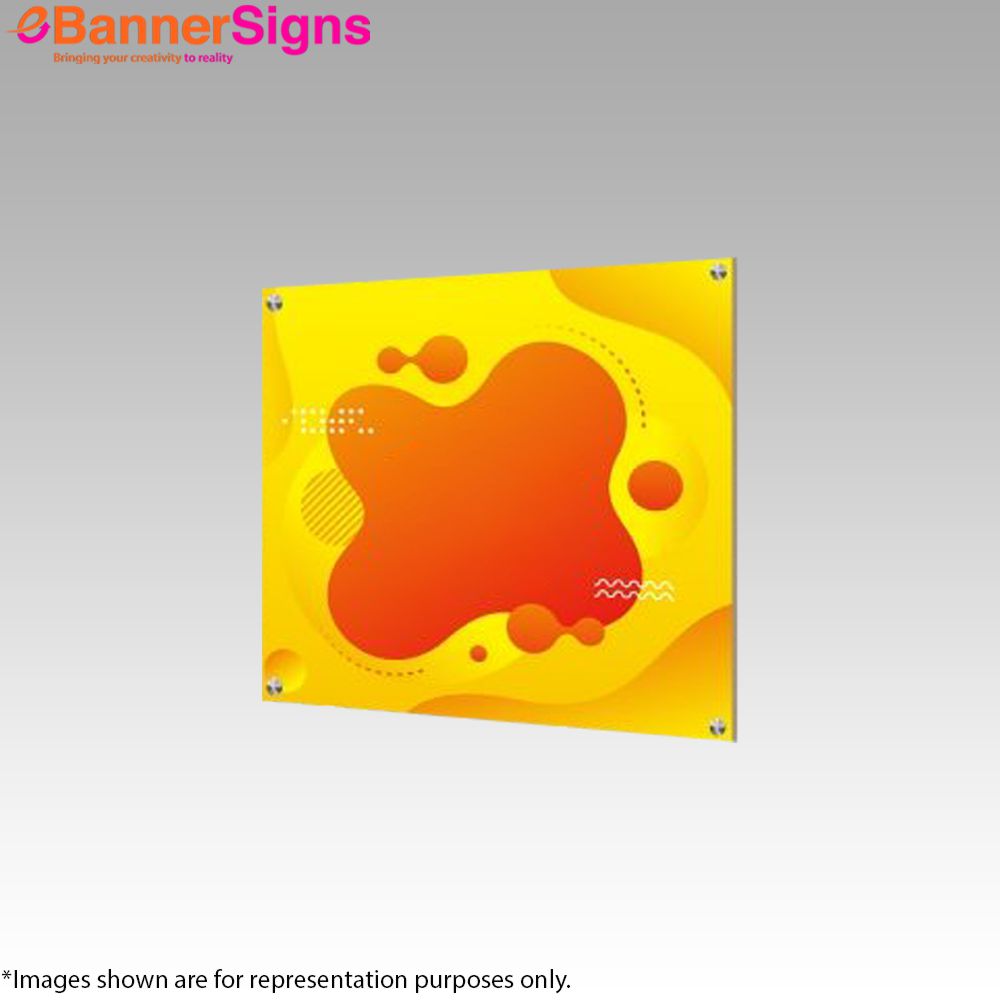 Reflective PVC Foam Board Signs with Top and Bottom Holes 3