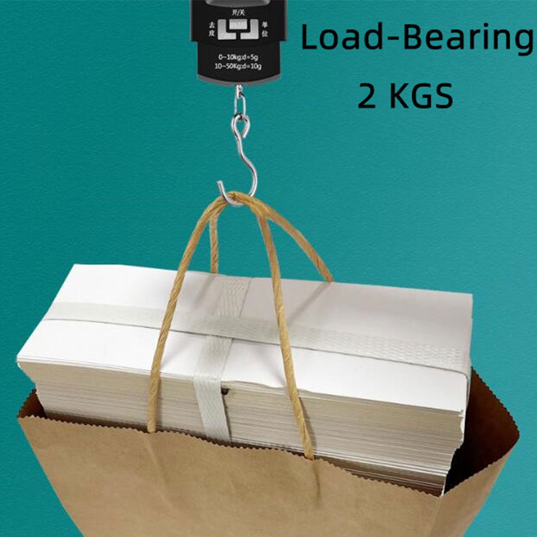 Kraft Paper Gift Bags With Handles 3