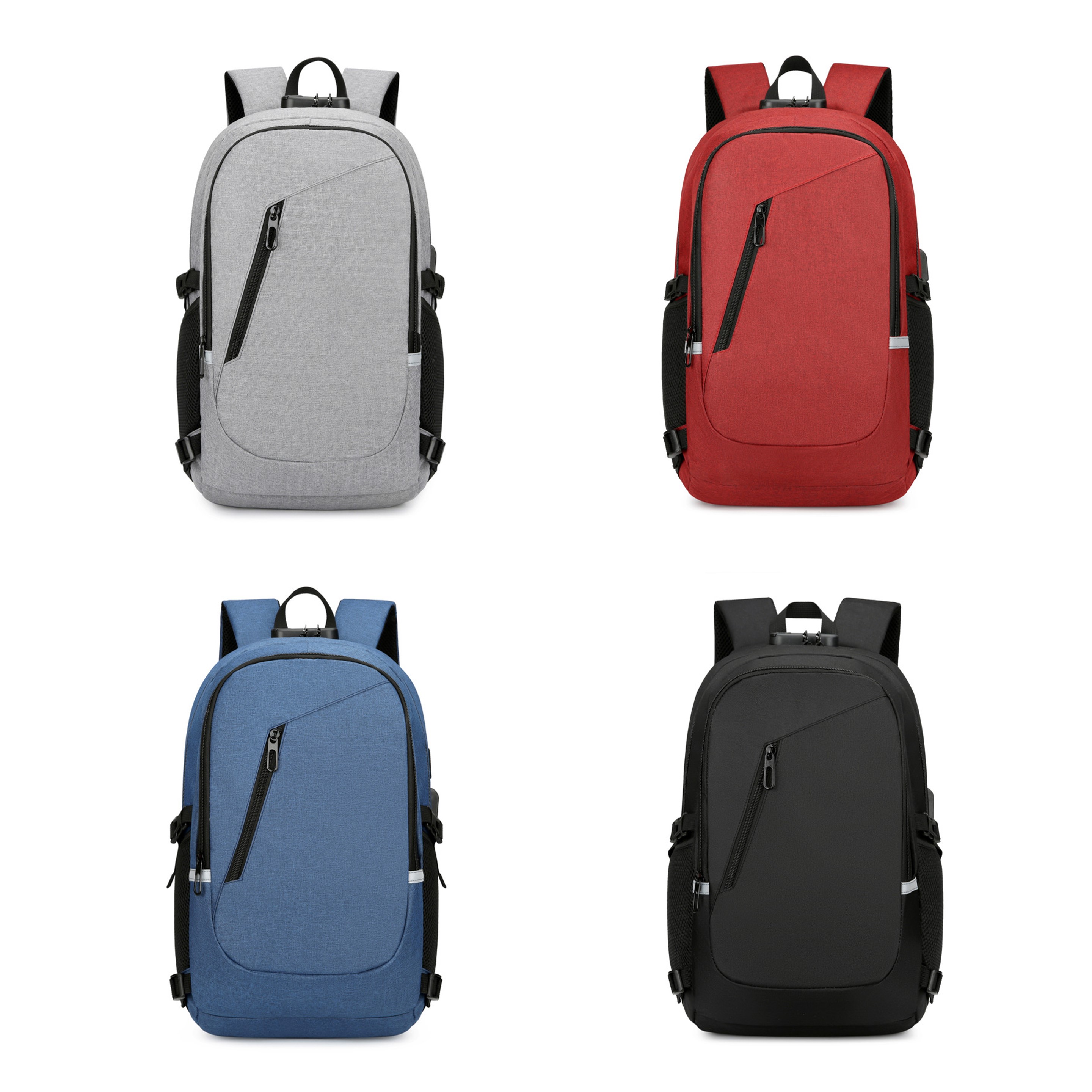 Laptop Backpack with USB Charging Port (direct import) 6