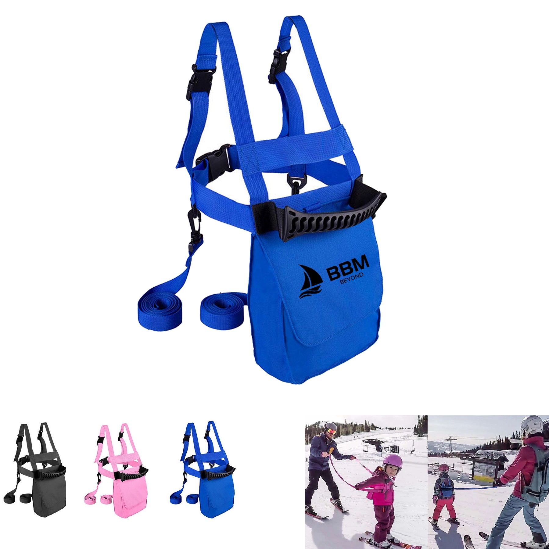 Children'S Ski Safety Training Belt 1