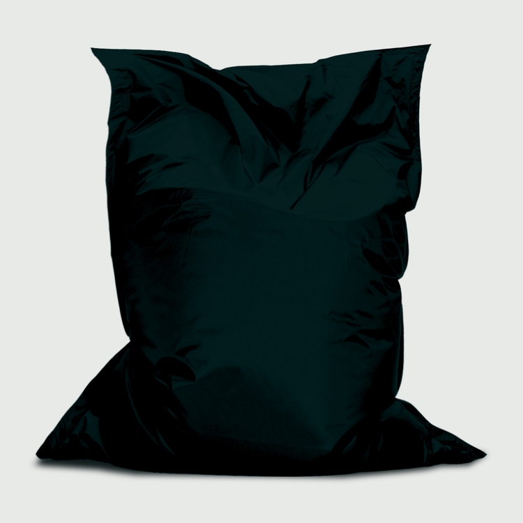 Branded Bean™ Bag Chair, Black - 3'W x 4.4'H 1