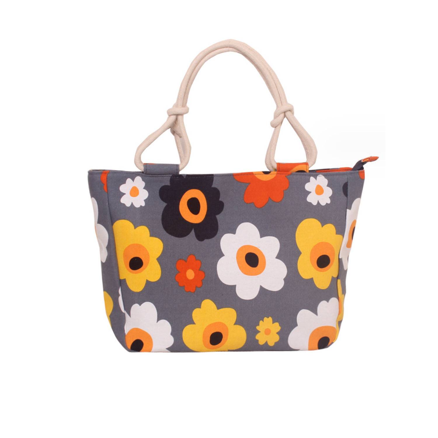 Printing Casual Canvas Tote Bag, custom tote bag with logo imprint 3