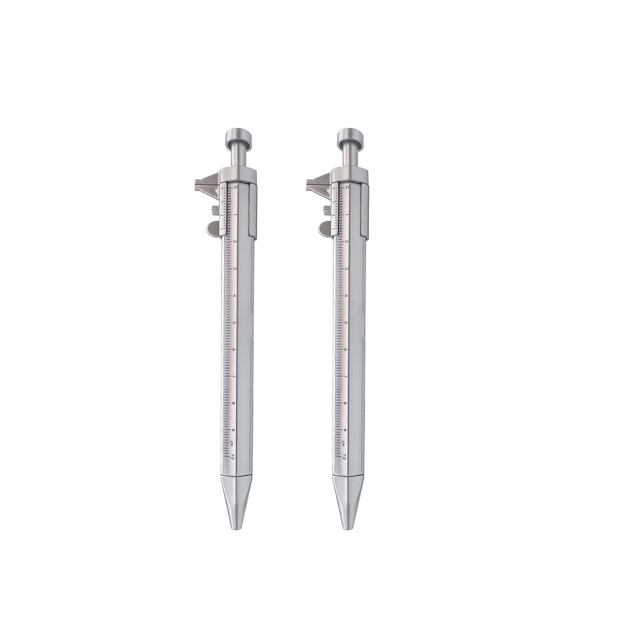 Caliper Ruler Ballpoint Pen 6" Length X 0.5" Width 5