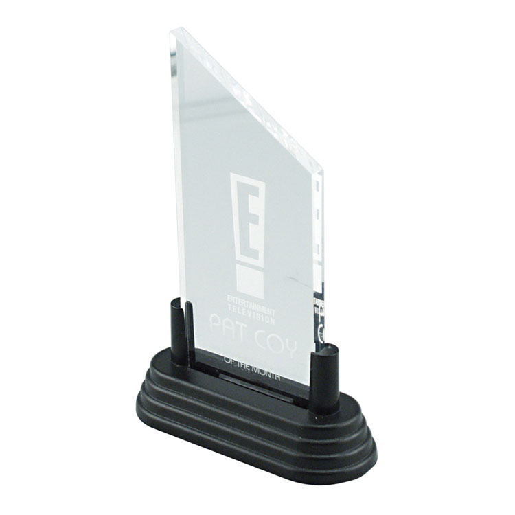 Acrylic Peak Award w/Pop-In Base 2