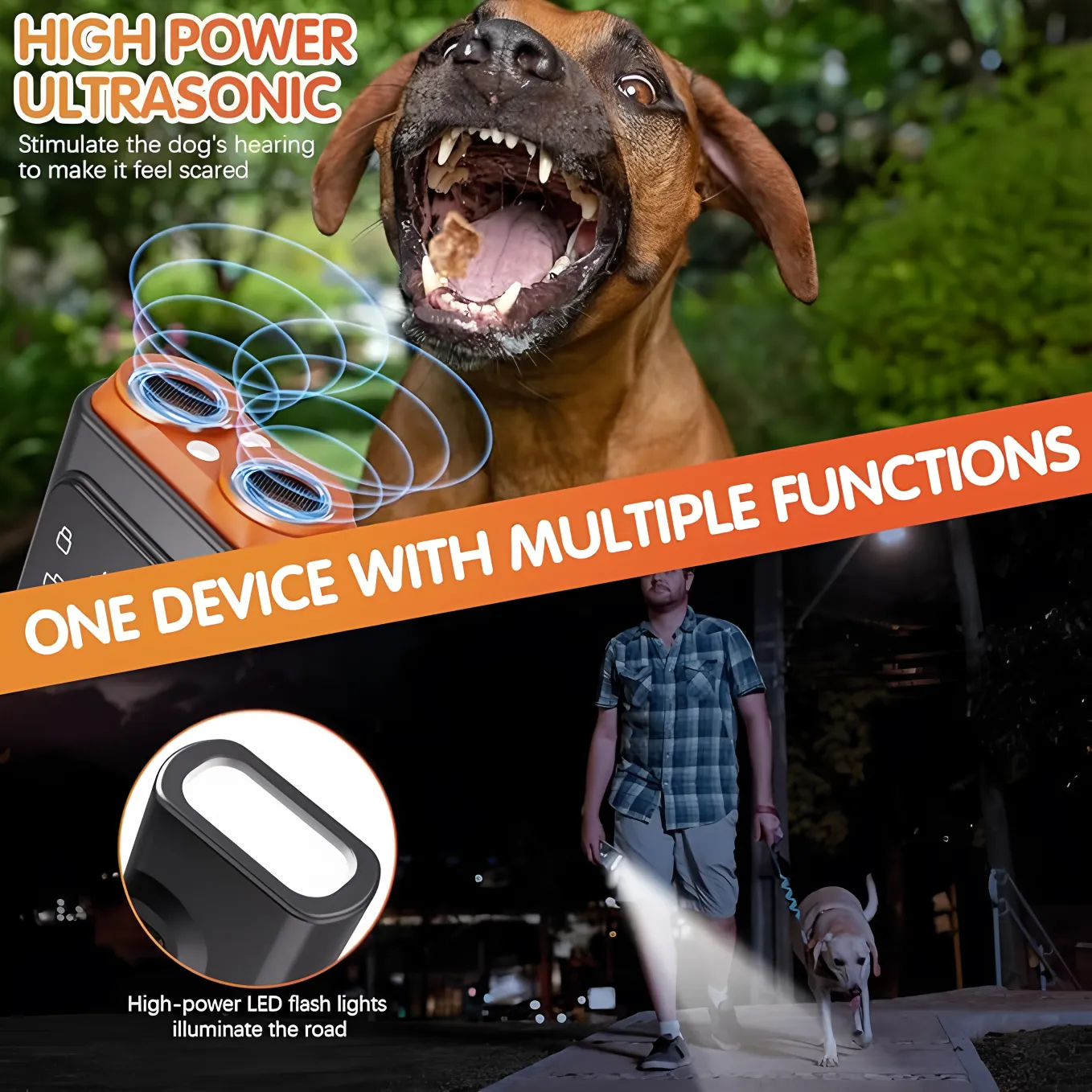 Rechargeable Dog Training Device with USB Charging 6