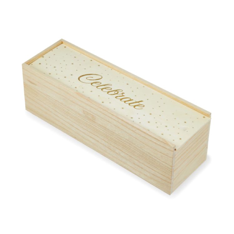Twine Living® Starlight 1 Bottle Wooden Box 1