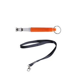 Adjustable Paw Shaped Pet Training Sound Clicker With Key Ring 20