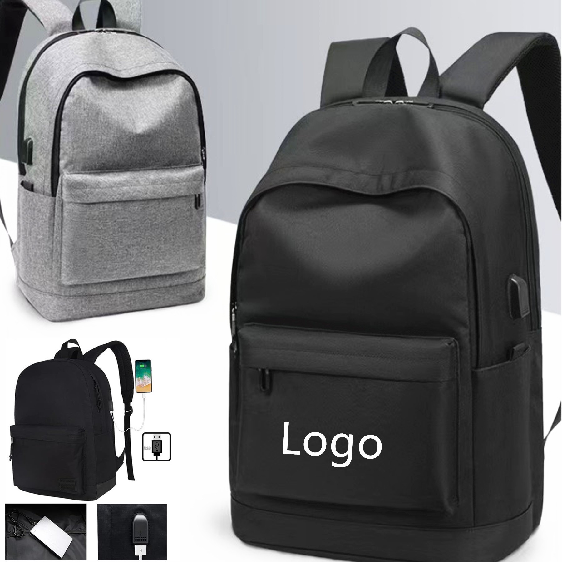 Laptap Backpack with USB Charging Port 2