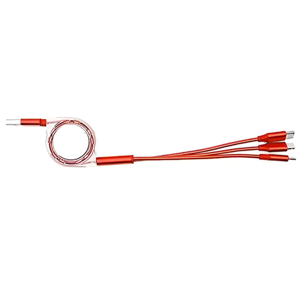TriFlex Retractable 3-in-1 Cable 10