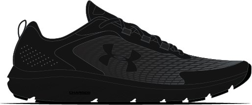 UA Charged Assert 9 Wide 4E Men's Running Shoes 6