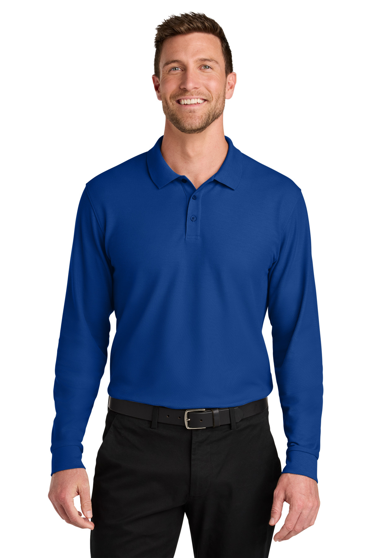 Port Authority Wearever Signature Pique Long Sleeve Polo K200LS 33