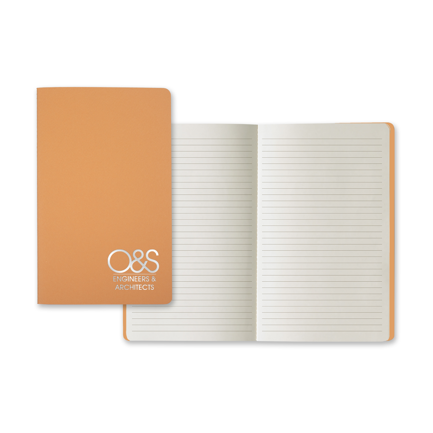 Castelli Prisma Medio Saddle Stitched Lined Ivory Page Journal 35