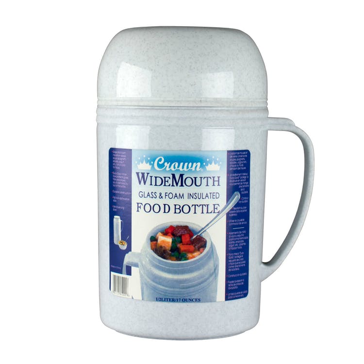 Vacuum Insulated Food Jars - White 17 oz 1