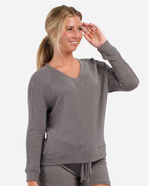 Women's Cuddle V-Neck Pullover - BW1201 22