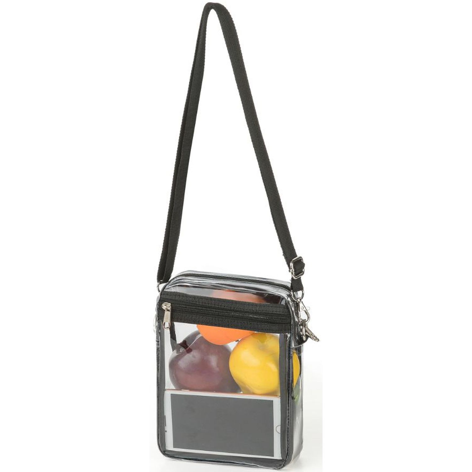 Clear Purse Stadium Approved Crossbody Bag with Adjustable Shoulder Strap 6