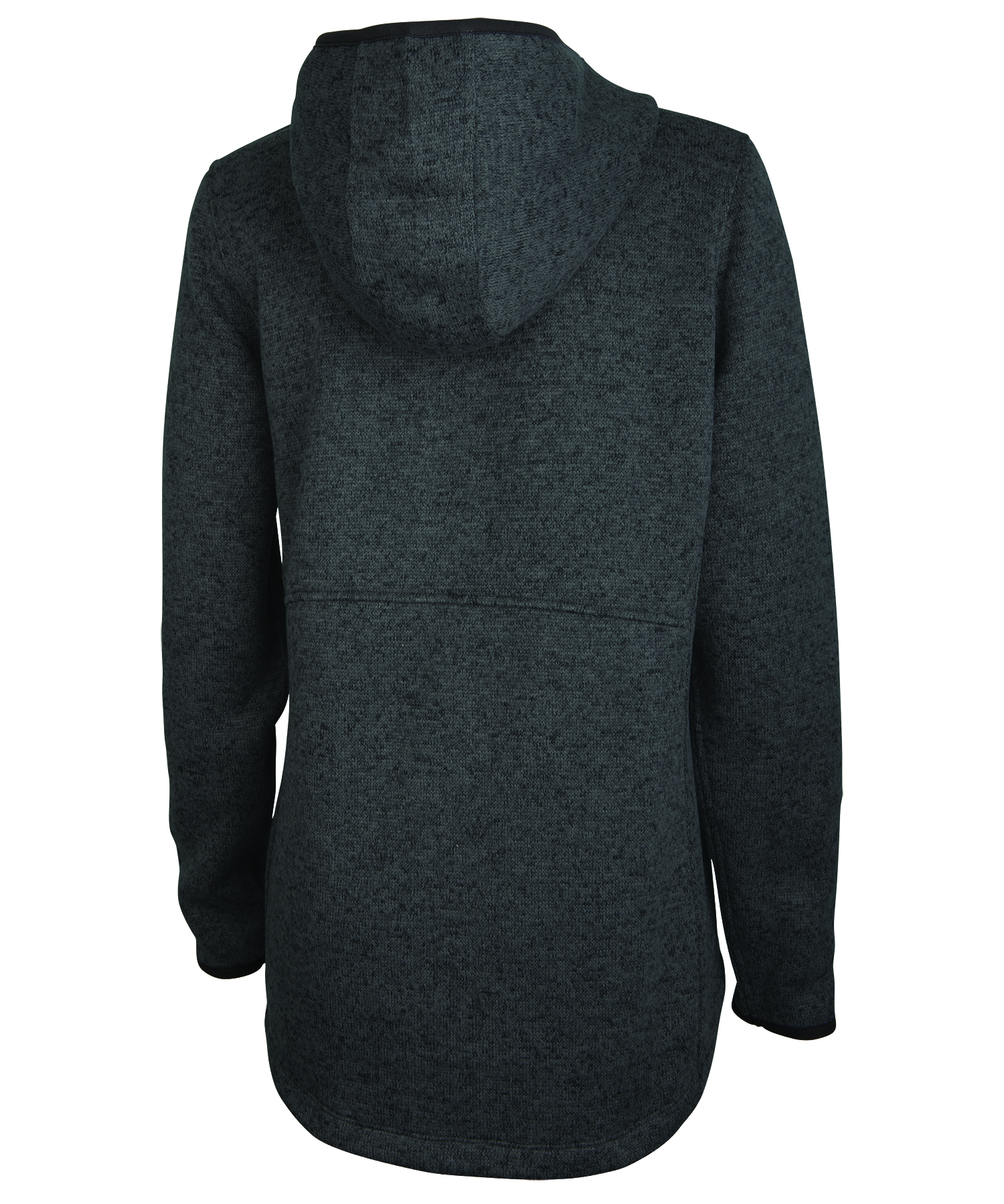 Women's Heathered Fleece Quarter Zip Hoodie