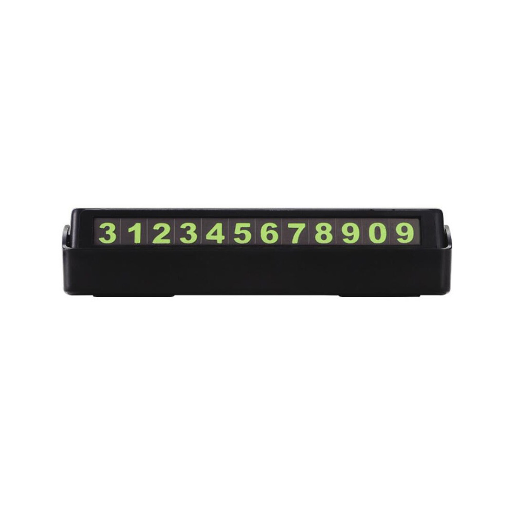 Car Temporary Parking Phone Number Card 5