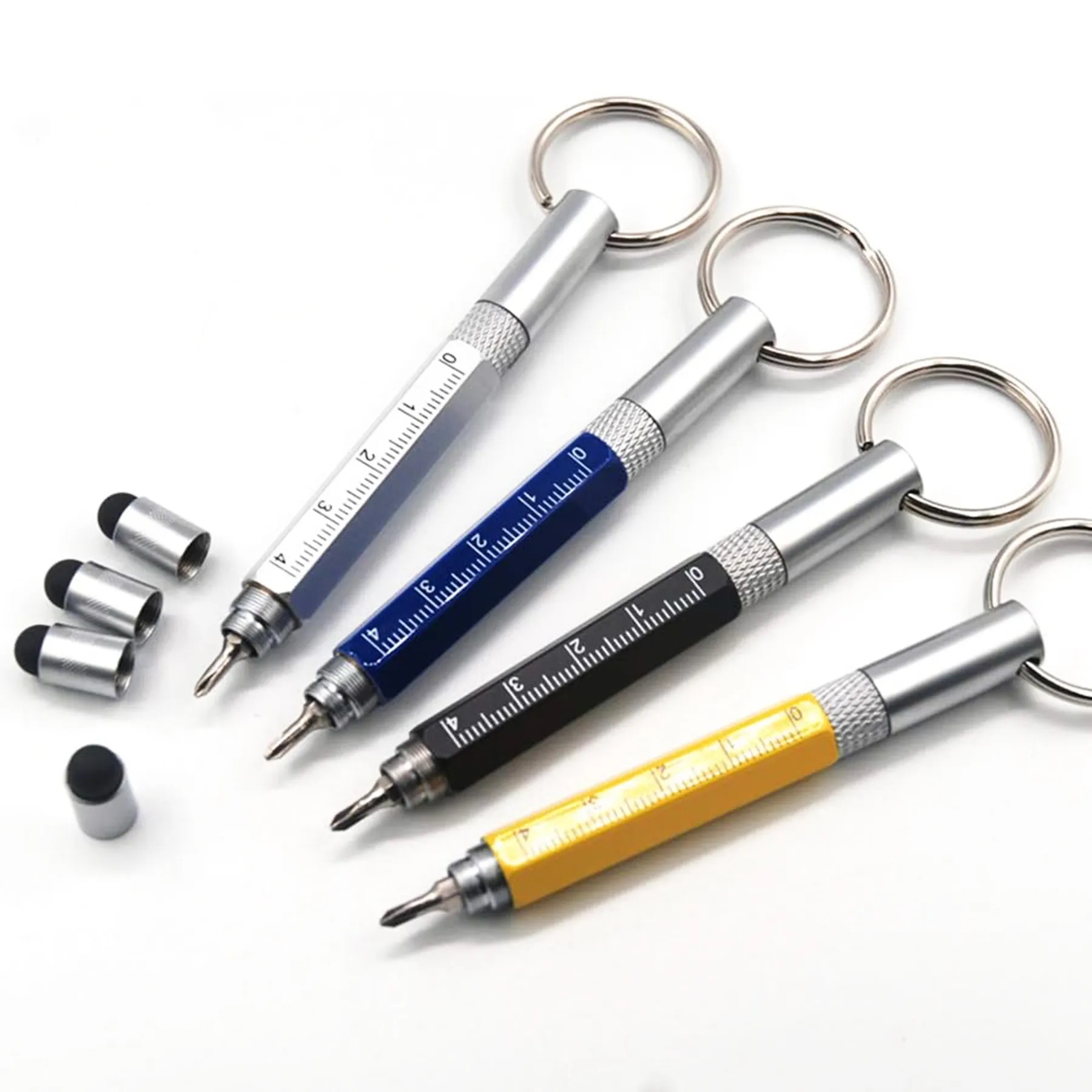 6 In 1 Multitool Tech Tool  Key Ring Screwdriver Pen 3