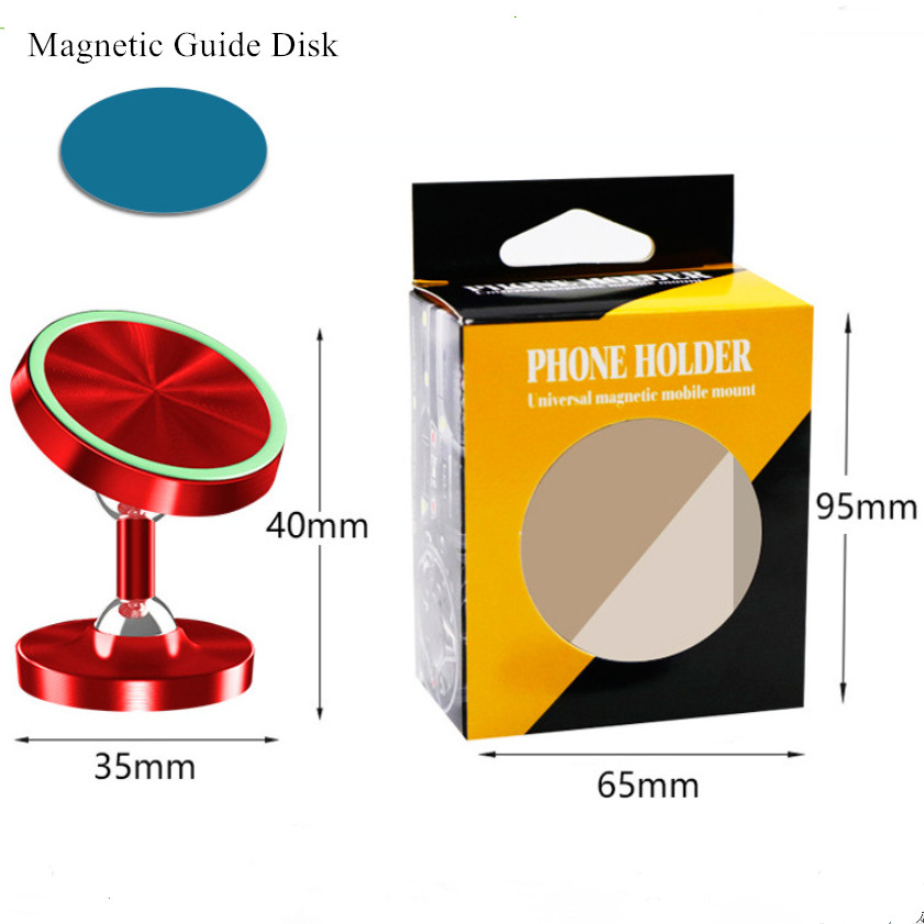 Customer logo magnetic car vehicle phone holder bracket 4