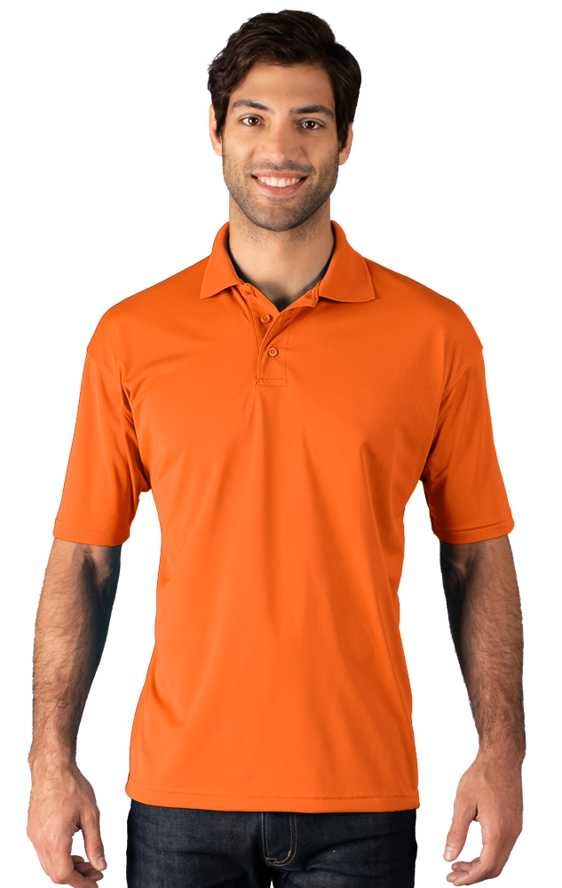 Men's Snag Resistant Wicking Short-Sleeve Polo 13
