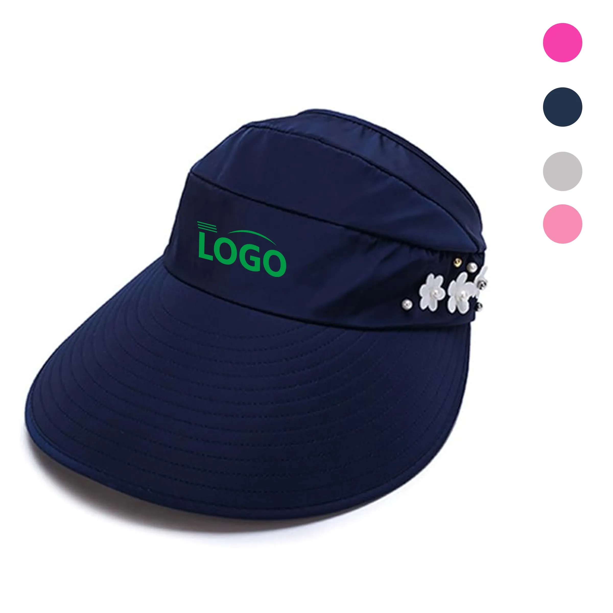 Stylish Adjustable Summer Visor with Sun Protection 4