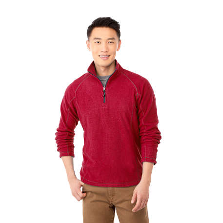Men's BOWLEN Polyfleece Qtr Zip, custom hoodie or sweatshirt with logo imprint 15