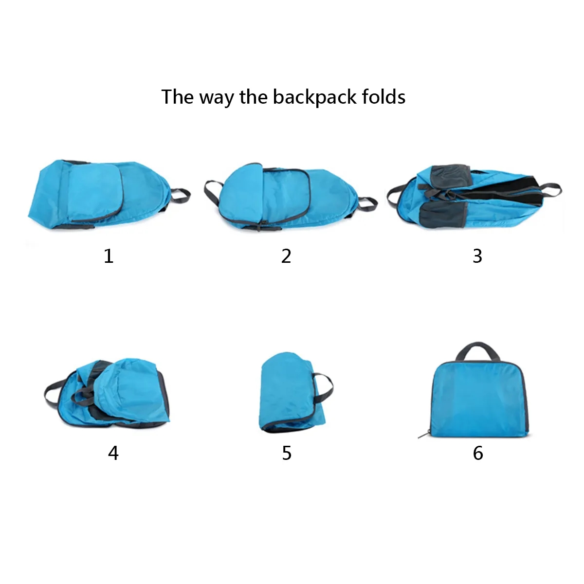 20L Lightweight Hiking Backpack Foldable Travel Bag 7